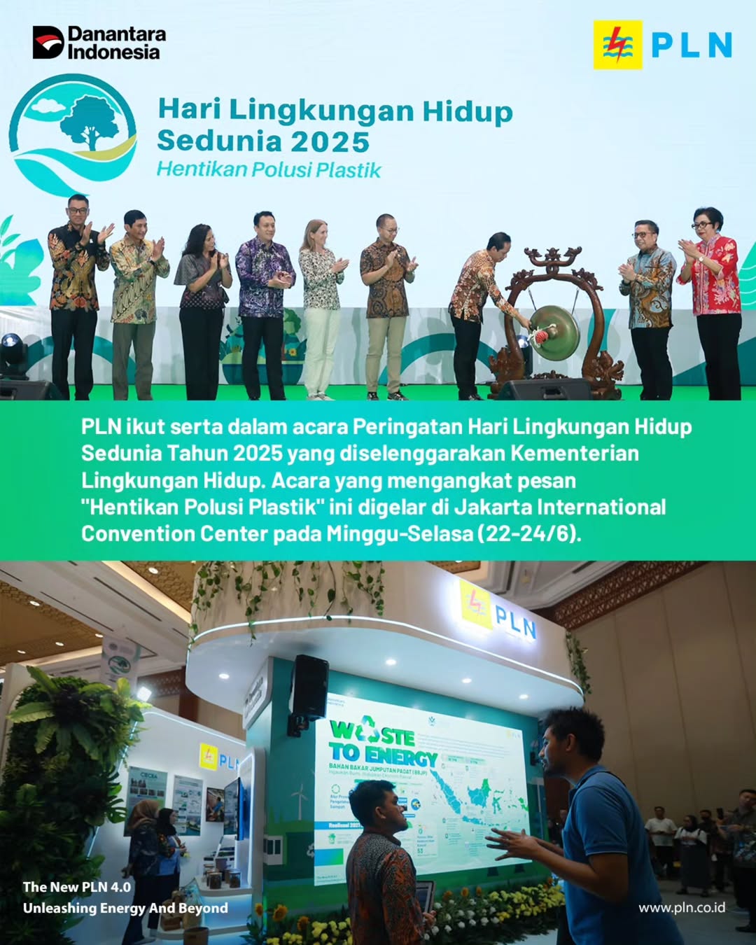 PLN Dorong Transformasi Energi di Peringatan Hari Lingkungan Hidup Sedunia 2025