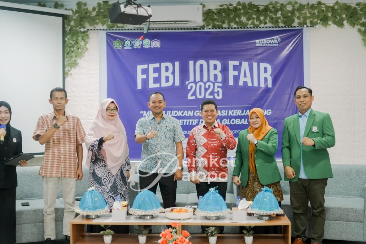 Buka Febi Job Fair 2025 di UIN Palopo, Wawali: Angka Pengangguran Palopo Tertinggi Kedua di Sulsel