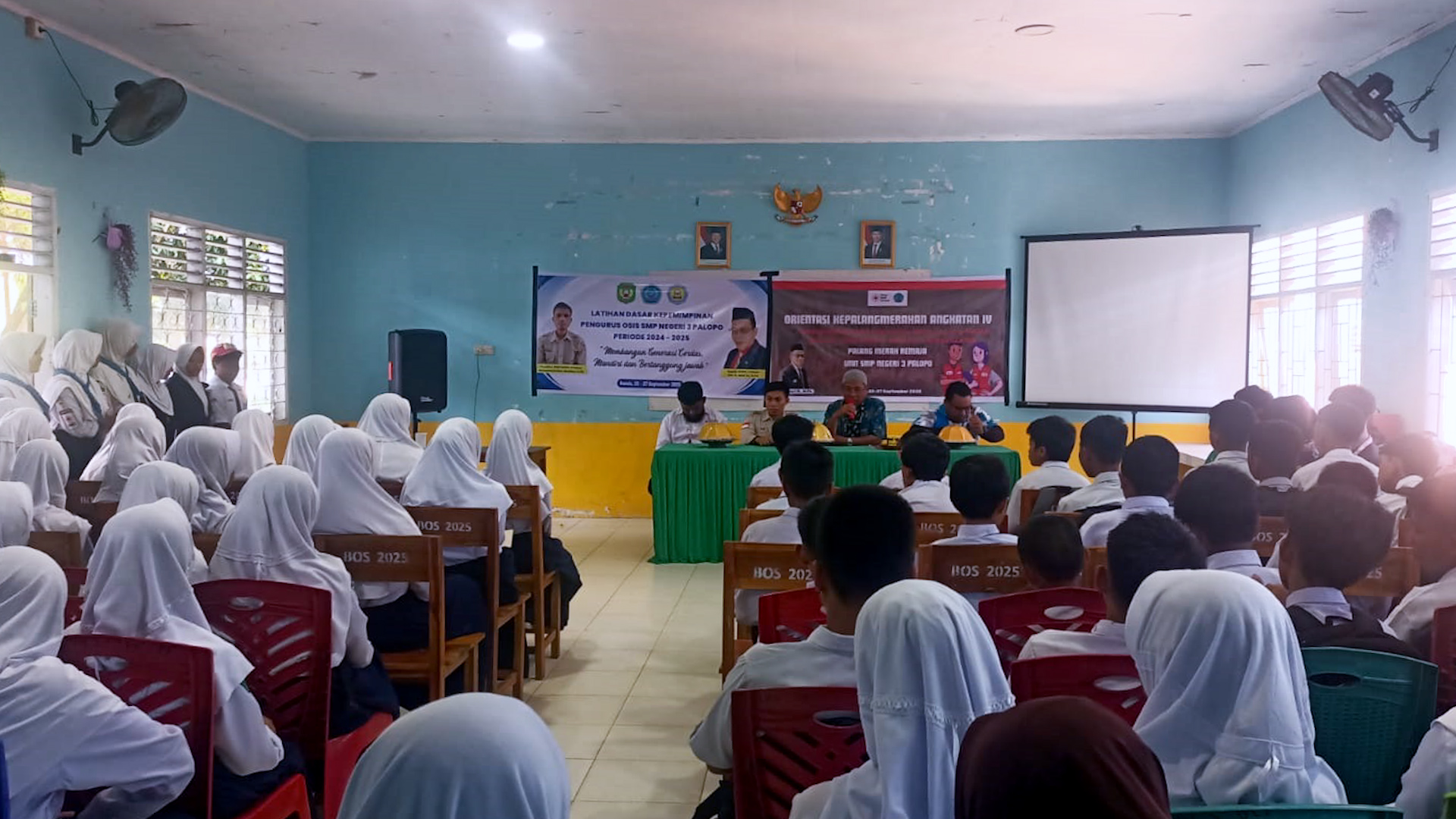 49 Siswa SMPN 3 Palopo Ikut LDK dan Orientasi Kepalangmerahan