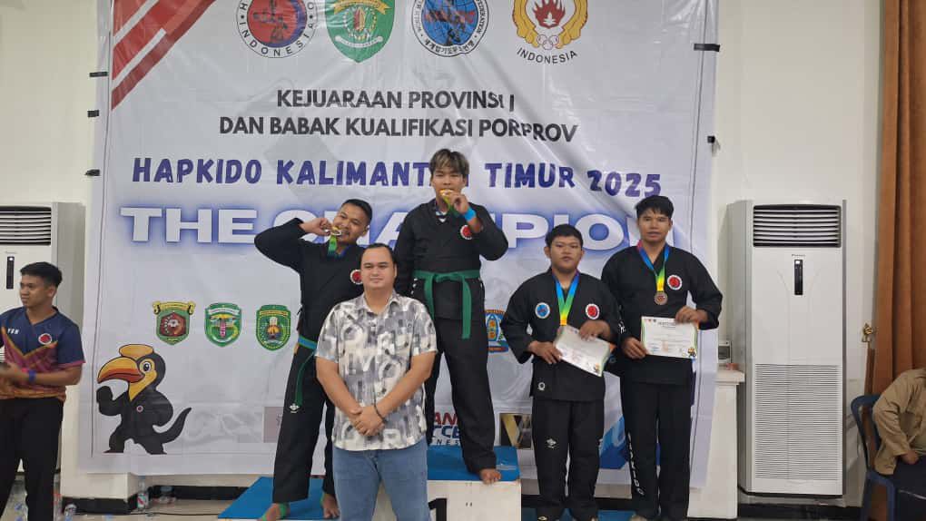 Mahasiswa STIKES KAMUS Arunika Sabet Medali Emas Kejuaraan Hapkido Kaltim 2025