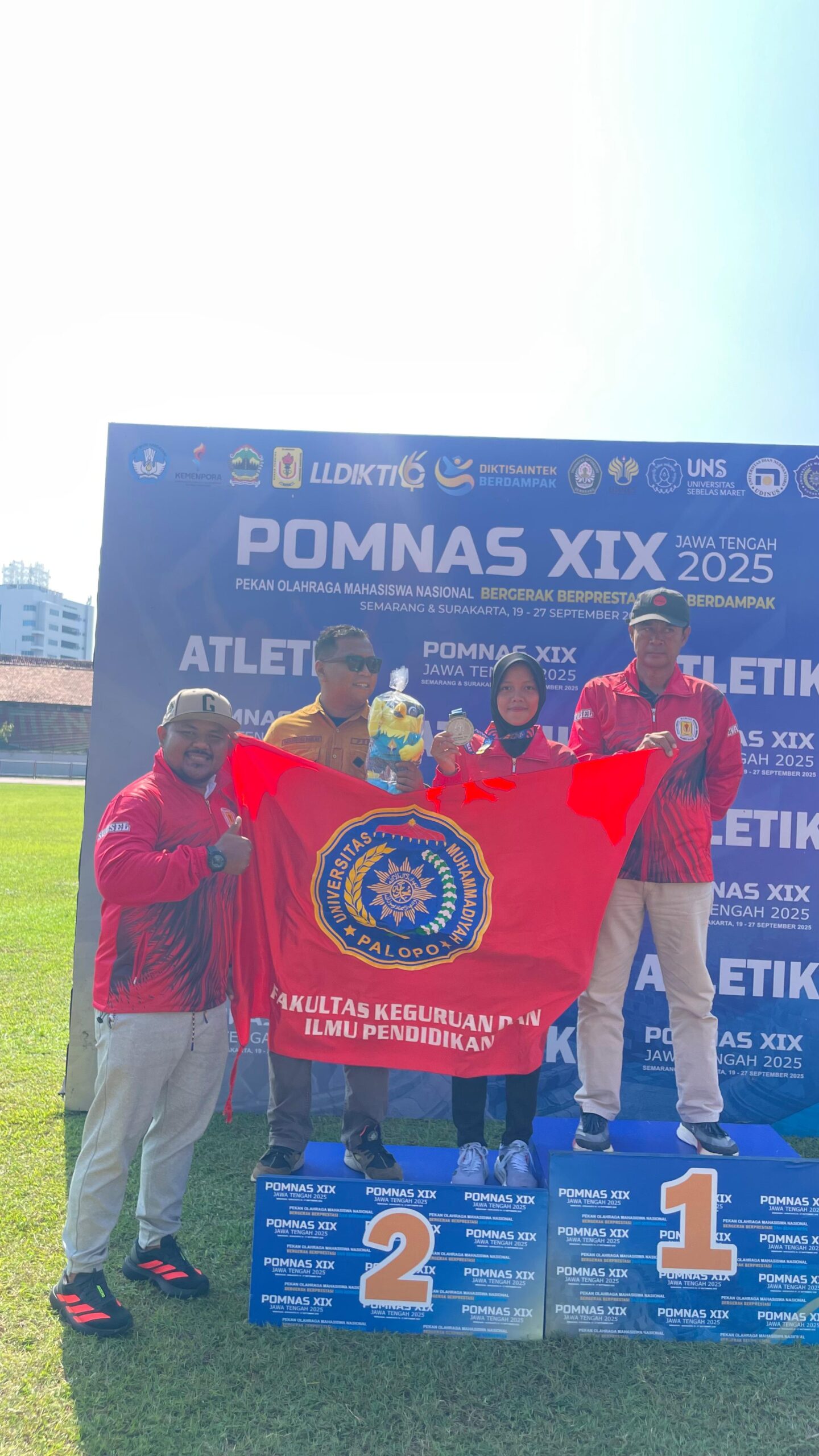Mahasiswi Penjas UMPalopo Sumbang Medali Perak di POMNAS XIX 2025