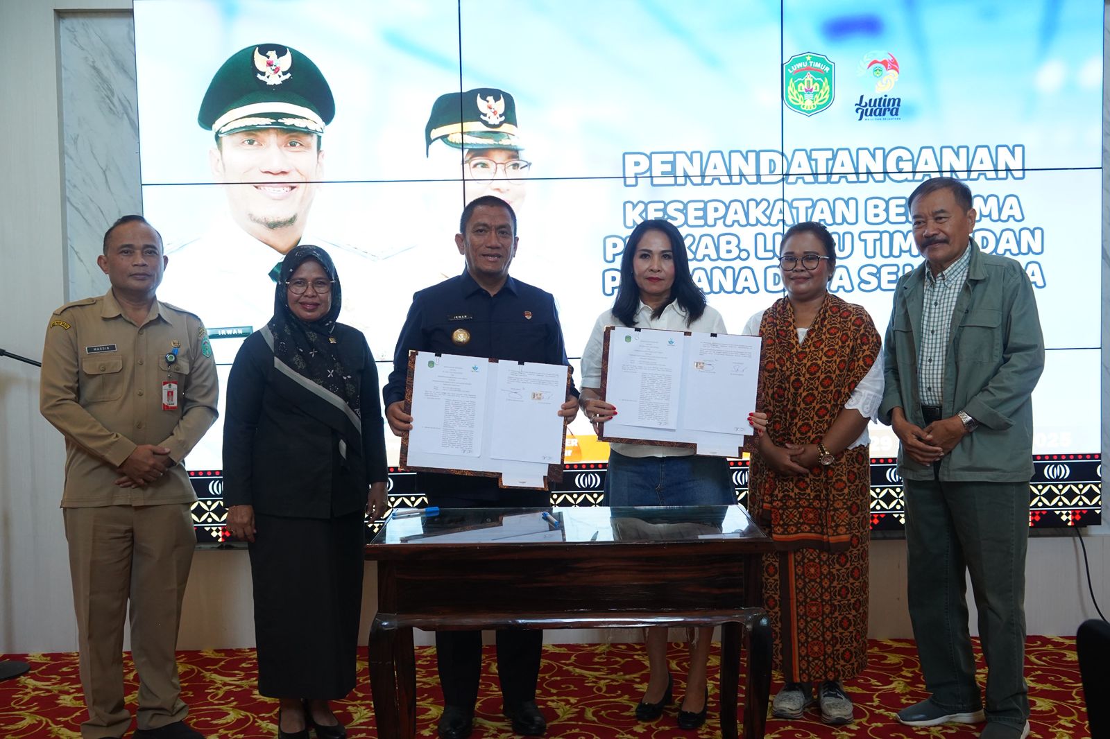 Tingkatkan Kesejahteraan Petani, Pemkab Lutim Tekan MoU dengan PT DDS