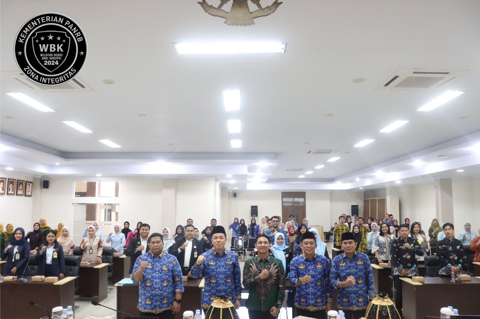 Menuju Birokrasi Bersih dan Melayani, Kantor Pertanahan Palopo Ikuti MGD Pembangunan Zona Integritas di Kanwil BPN Sulsel