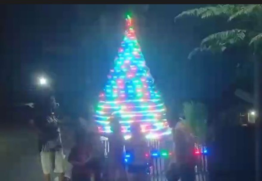 Pohon Natal Hiasi Sejumlah Jalan di Palopo, Walikota Naili Ikuti Saran FKUB: Wujud Toleransi Umat Beragama di Kota “Idaman”