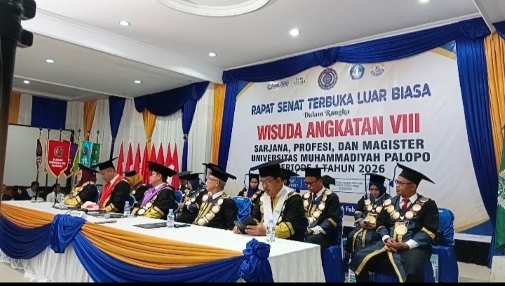 Wisuda 438 Mahasiswa, Prof Suhardi: UMPalopo Semakin Unggul Catat Banyak Capaian Hingga Tingkat Nasional