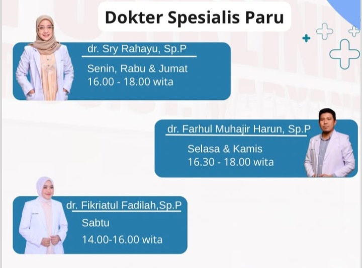 RSU St Madyang Palopo Hadirkan Tiga Dokter Spesialis Paru