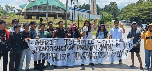 Demo Mahasiswa di Luwu Timur Blokir Jalan Trans, Desak Audit dan Transparansi AMDAL PT IHIP