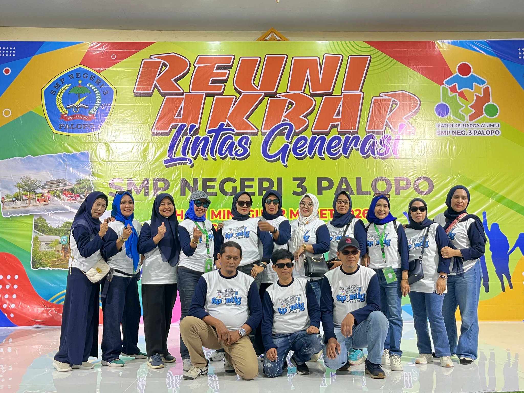 Reuni Alumni SMPN 3 Palopo Berlangsung Meriah…, Wah Angkatan Tahun 90 Ikut Hadir