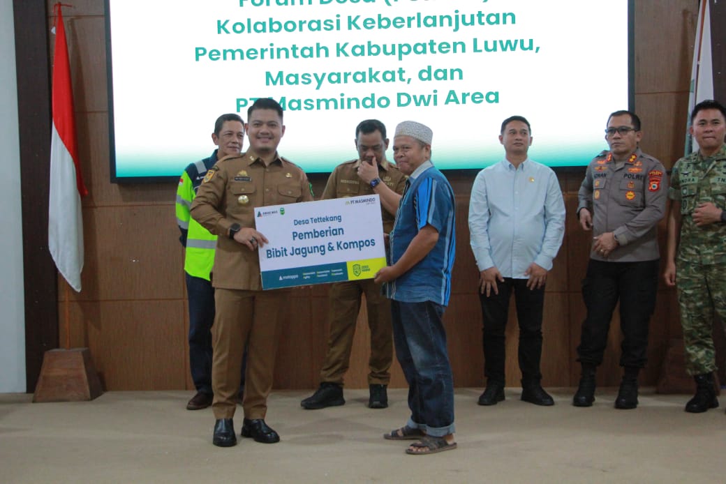 Bupati Luwu Tekankan Kolaborasi Berkelanjutan pada Silaturahmi Forum Desa MDA