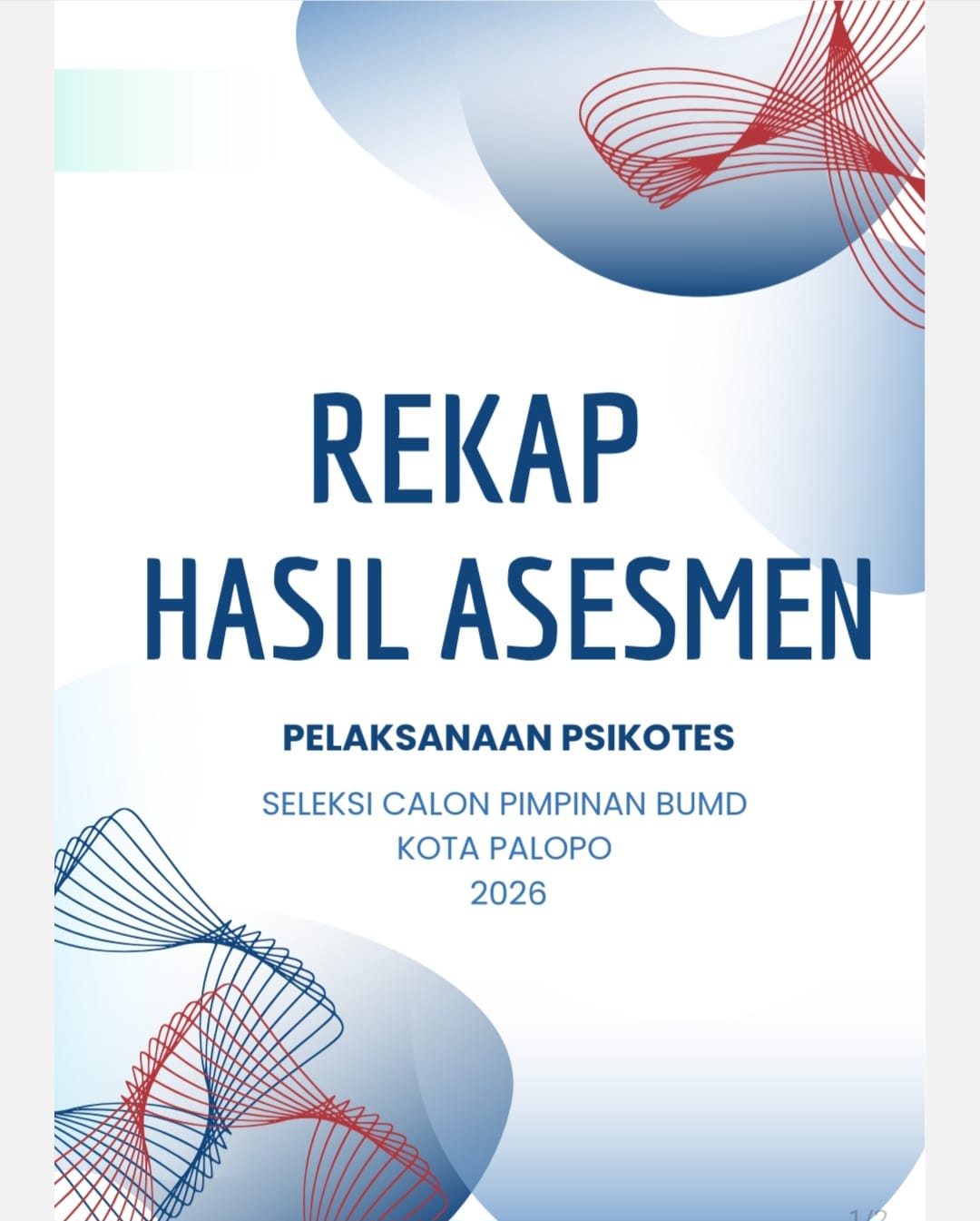 Hasil psikotes 13 Calon Direksi Perumda Air Minum Tirta Mangkaluku Jalani Psikotes
