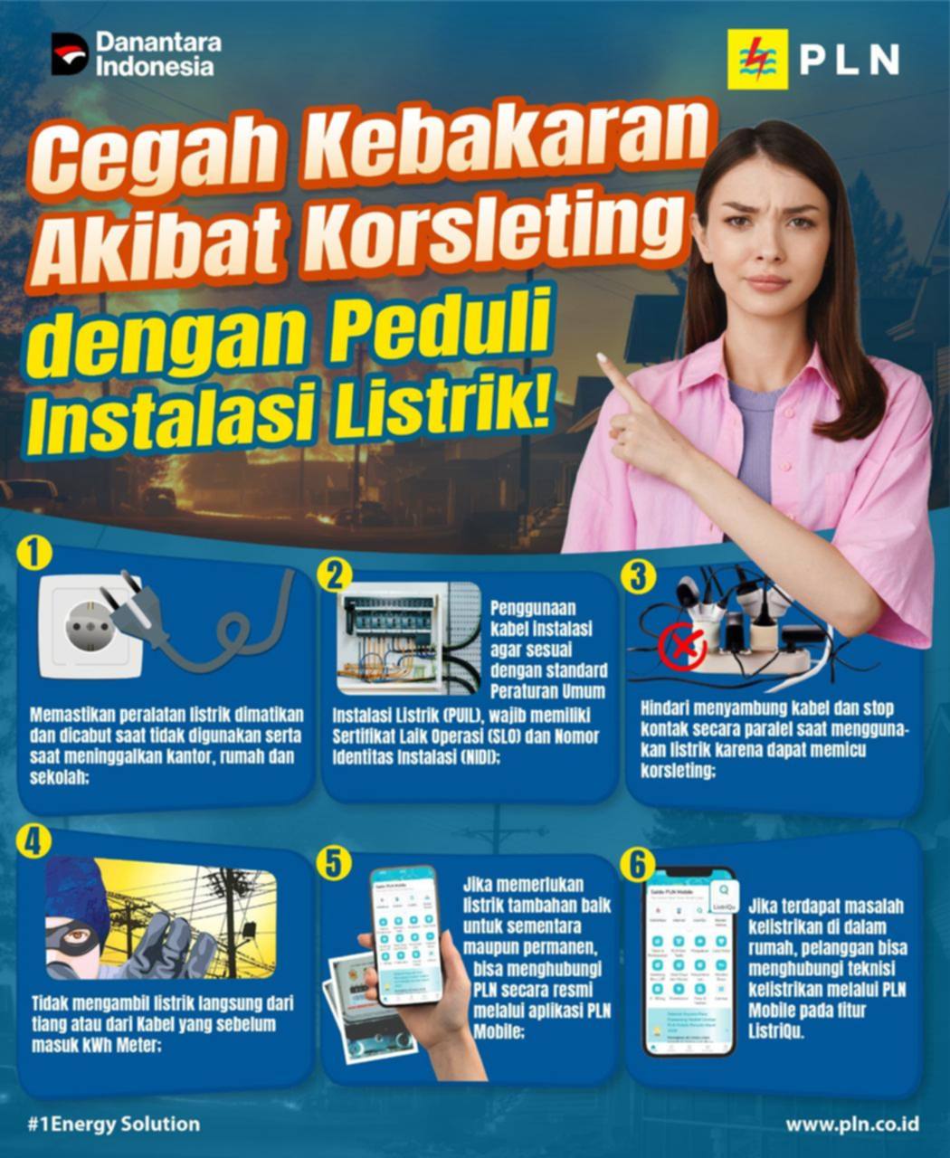 PLN UP3 Palopo Ajak Masyarakat Cegah Kebakaran Akibat Korsleting Listrik