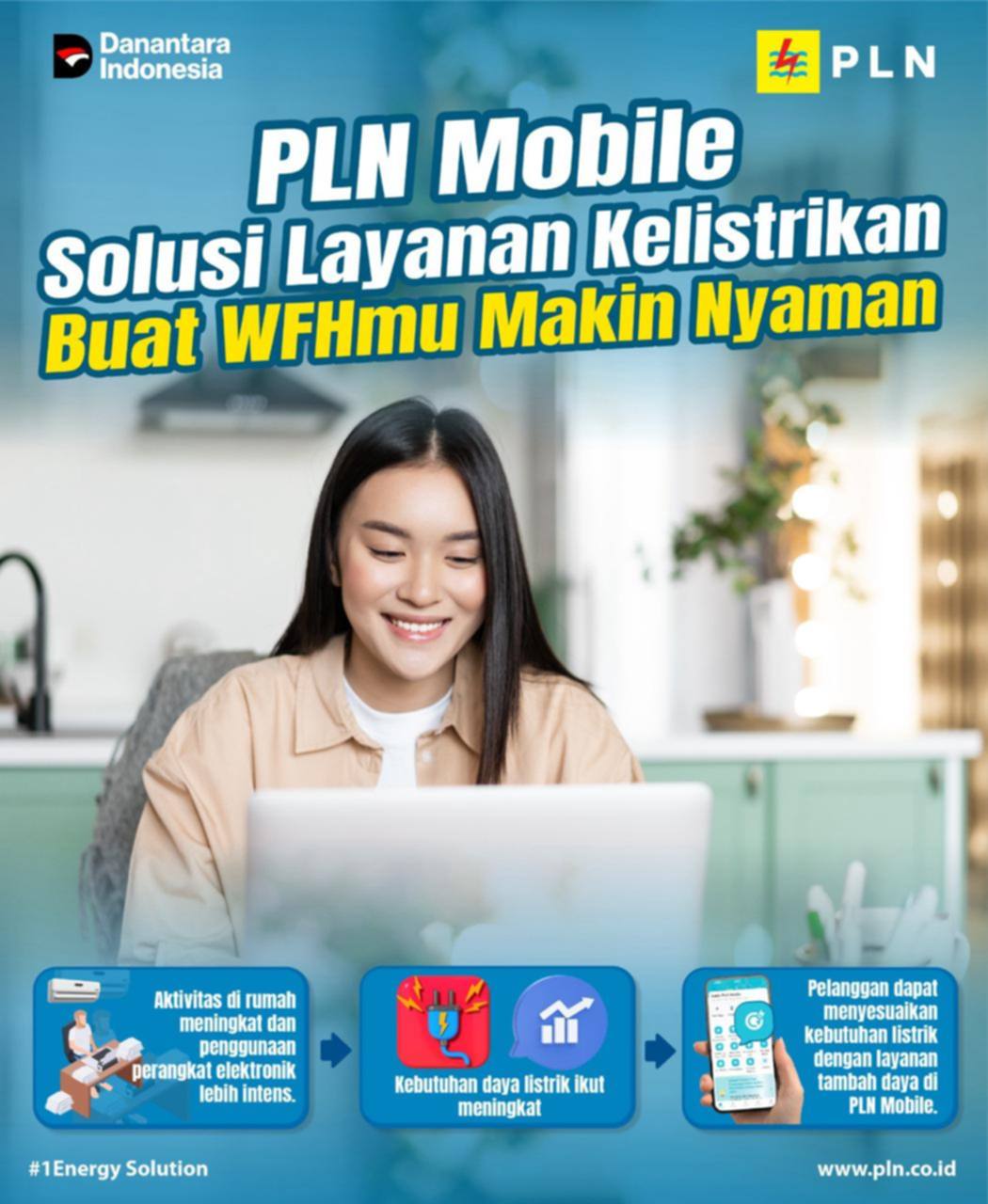 PLN UP3 Palopo Dorong Pemanfaatan PLN Mobile untuk Dukung Kenyamanan WFH