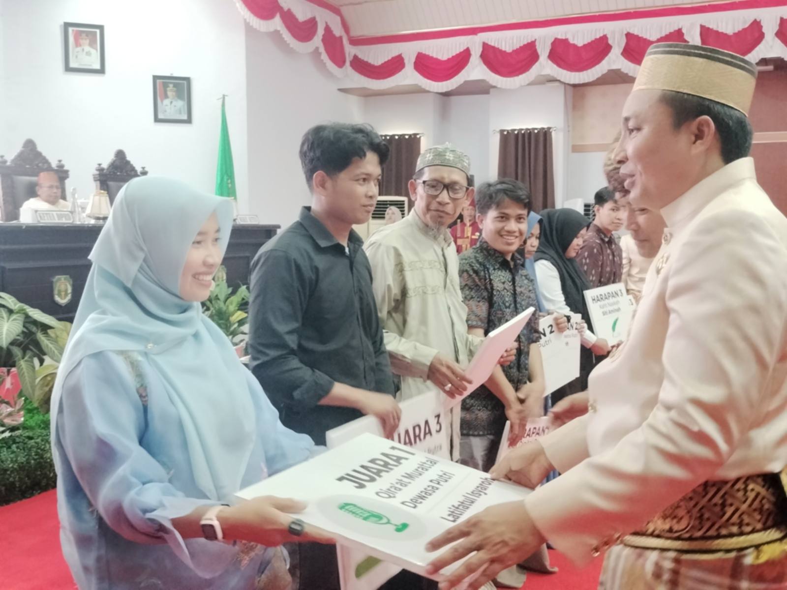 Bonus Sang Juara MTQ di Momentum Hari Jadi ke-27 Luwu Utara, Komitmen Kuat Pemda pada Syiar Islam