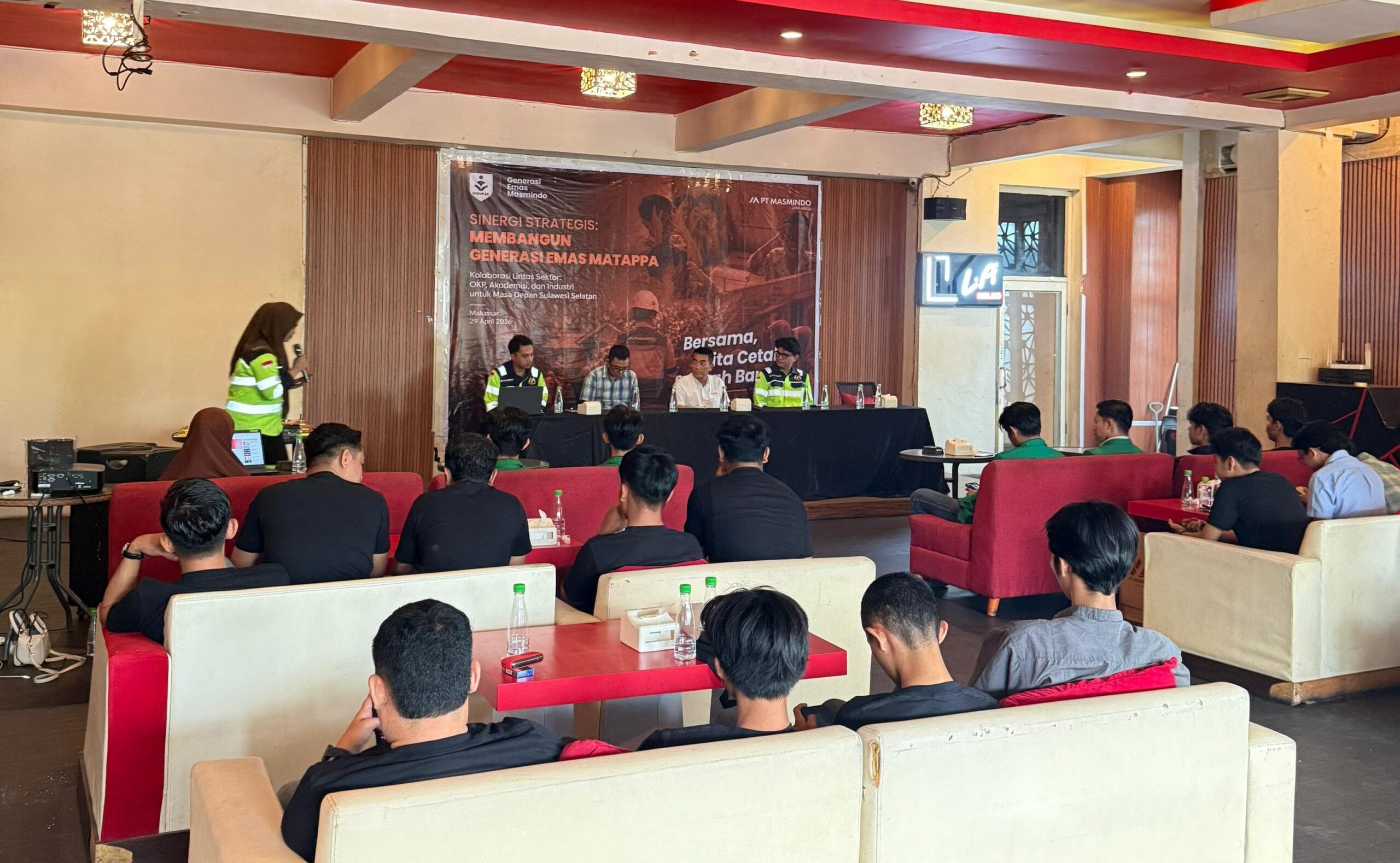 PT Masmindo Gandeng Anak Muda, Bahas Masa Depan Luwu Lewat Forum Generasi Emas