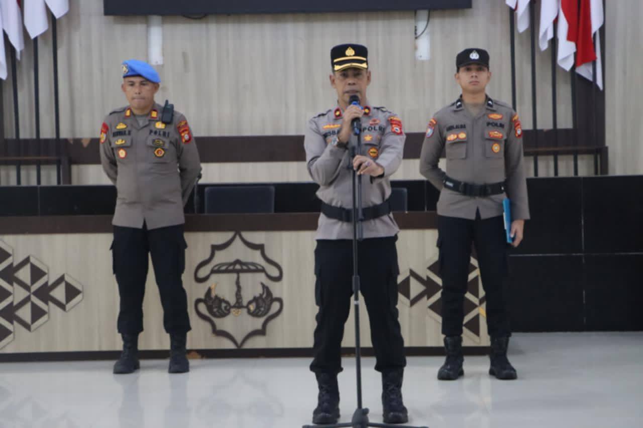 Jaga Kamtibmas Tetap Kondusif, Polres Luwu Konsolidasikan Personel Lewat Apel Siaga May Day