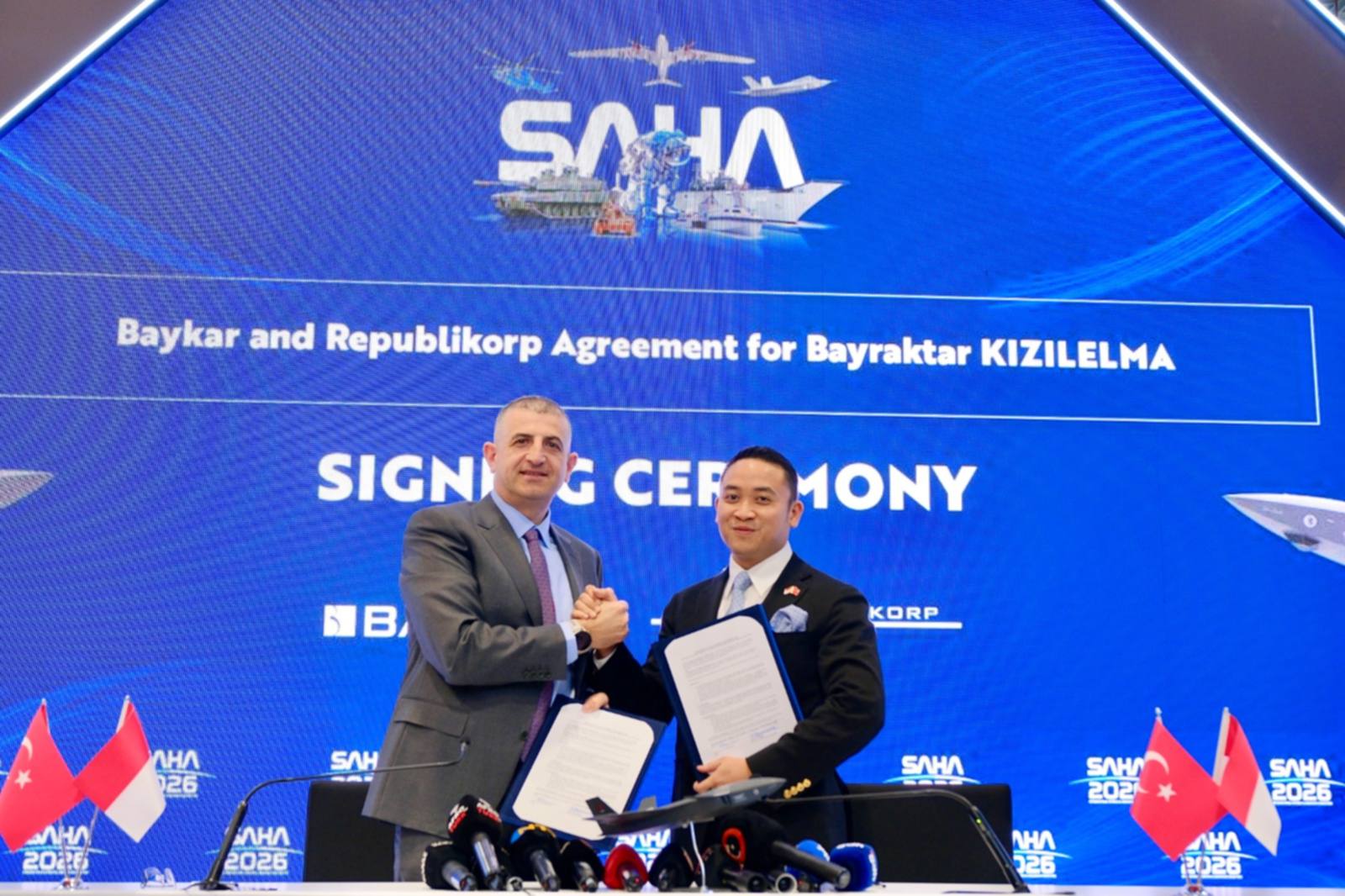 Republikorp dan Baykar Lanjutkan Kemitraan Strategis Melalui Penandatanganan Kerjasama Bayraktar KIZILELMA