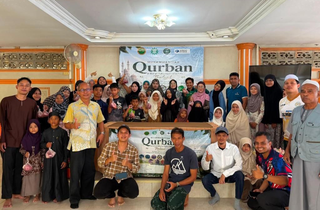 UMPalopo Salurkan Kurban Muhammadiyah di Yala Thailand, Prof Suhardi: Sejalan Visi Jadi PT Unggul dan Berdaya Saing Global