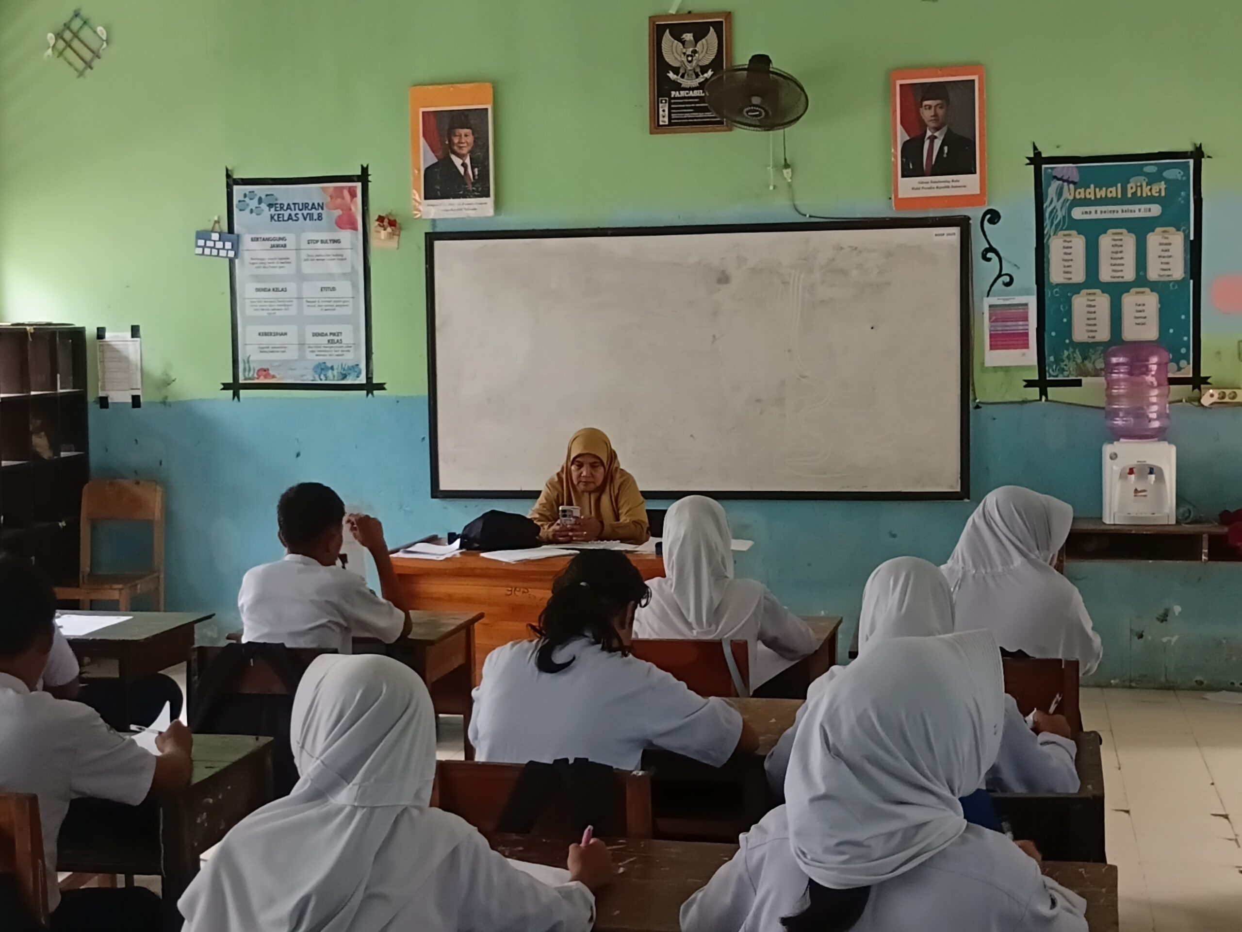 529 Siswa SMPN 8 Palopo Ikuti UAS Semester Genap, Bahrum Satria: Evaluasi Akhir Ukur Kemampuan Peserta Didik