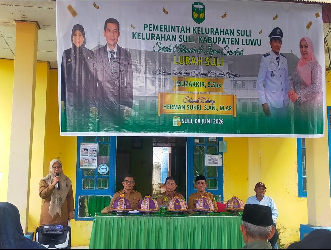 Sertijab Lurah Suli: Muzakkir Serahkan Jabatan ke Herman Sukri