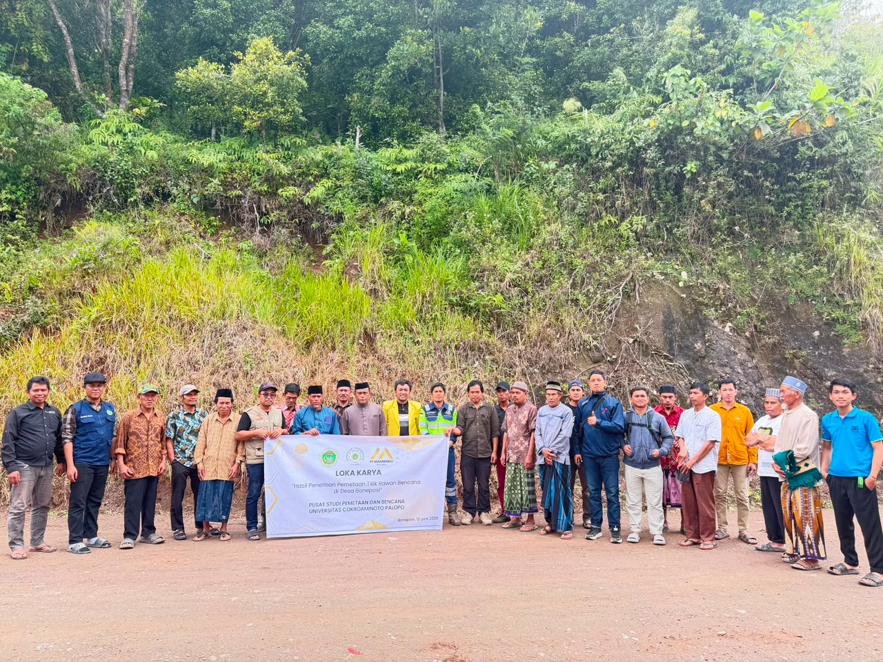 PT Masmindo dan UNCP Perkuat Program Jaga Keselamatan Desa Melalui Penguatan DESTANA