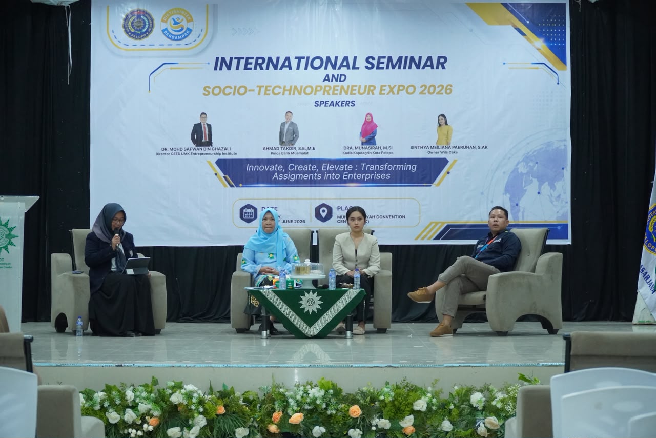 Tumbuhkan Kewirausahaan Mahasiswa, UMPalopo Gelar Seminar Internasional