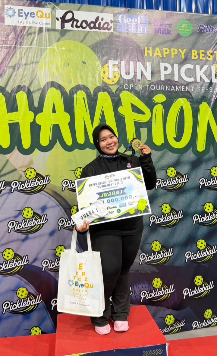 Selamat! Mahasiswa Penjas UMPalopo Raih Juara I Turnamen Pickleball se-SulselBar