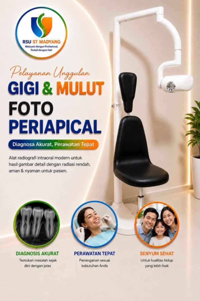 Ditangani Dokter Spesialis Konservasi Gigi, RSU ST Madyang Palopo Hadirkan Layanan Unggulan Gigi dan Mulut Foto Periapical