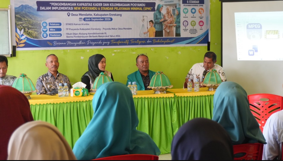 STIKES KAMI Tingkatkan Kapasitas Kader Melalui Pelatihan Implementasi New Posyandu 6 SPM di Enrekang