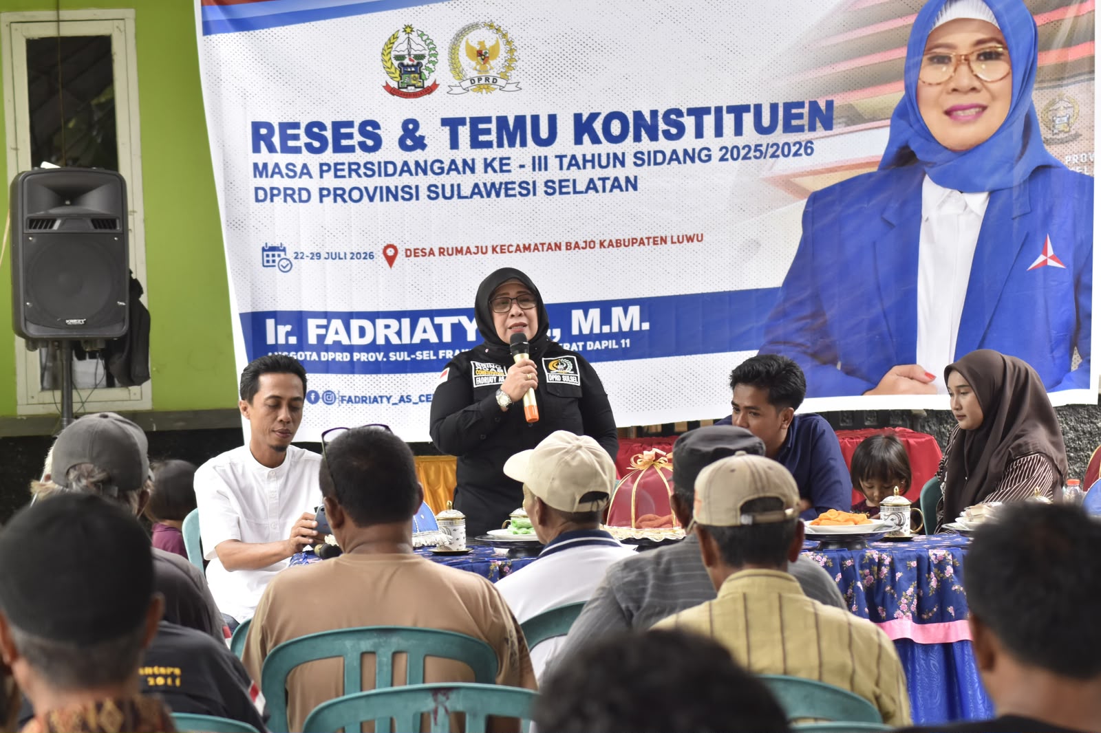 Fadriaty Asmaun, Reses di Bajo Tegaskan Perjuangkan Program Pertanian di Tengah Keterbatasan APBD