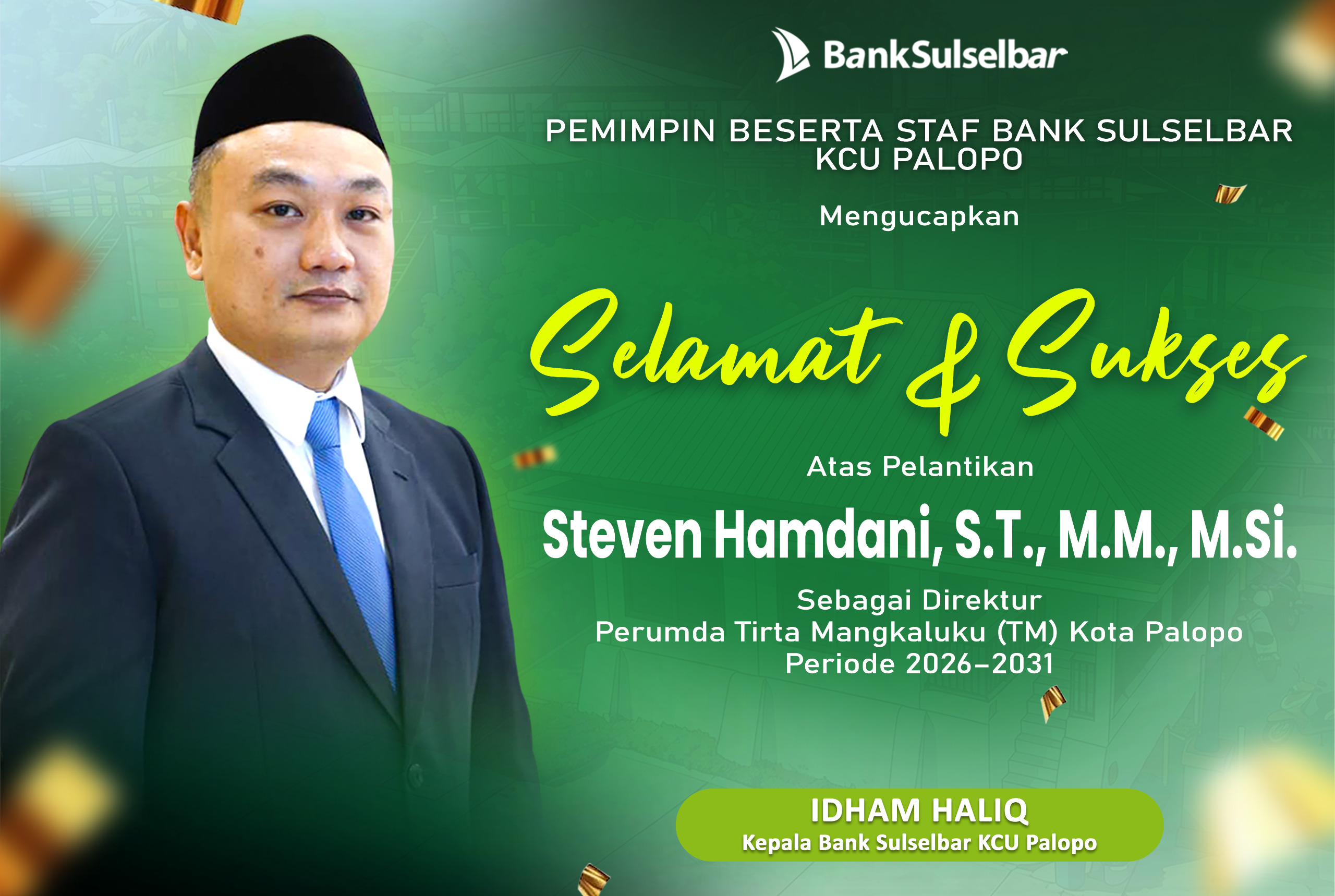 Pelantikan Perumda Tirta