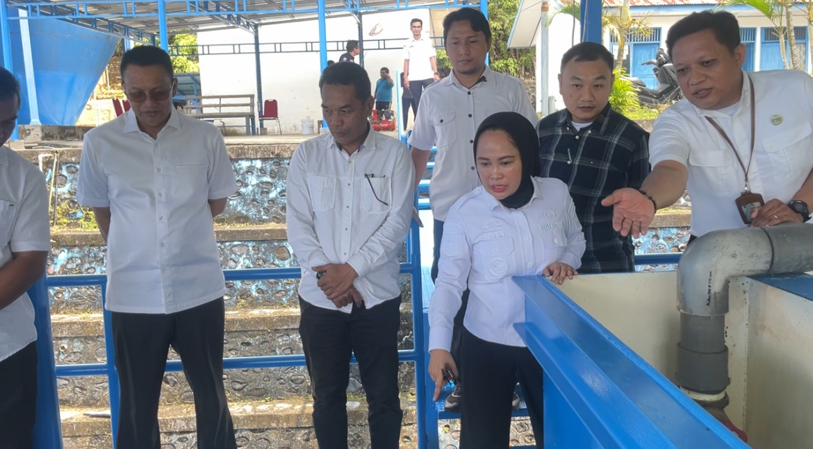 Tinjau Proyek Rehabilitasi Jaringan Air Baku Battang-Bambalu, Walikota Palopo: Upaya Optimalkan Distribusi Air Bersih ke Masyarakat