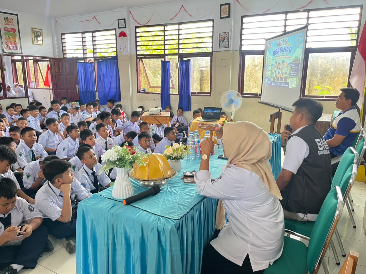 Gandeng BNN, SMPN 2 Palopo Beri Materi Pencegahan Napza ke Siswa Baru Saat MPLS