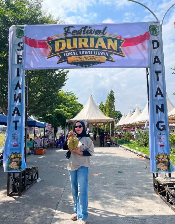 Juara 1 Festival Durian Lokal Luwu Utara 2026, Harga Durian ‘Pollo Wani” Naik Tajam Jadi Rp200 Ribu per Biji