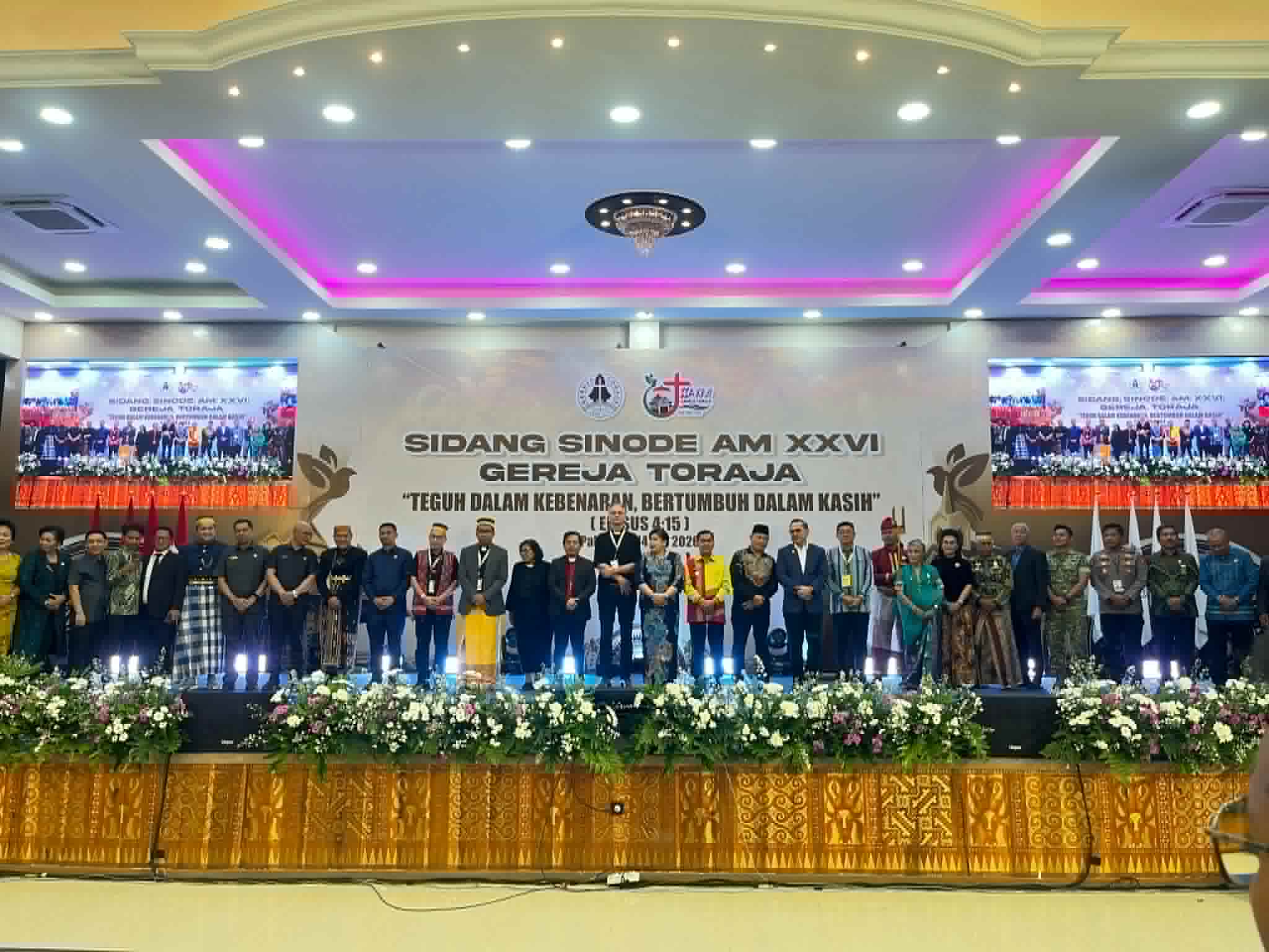 Sidang Sinode AM ke-26 Gereja Toraja Resmi Dibuka di Palopo, Wapres Gibran Berharap Lahirkan Gagasan Transformatif Bagi Seluruh Umat