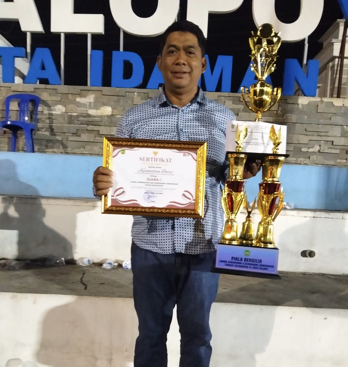Bara Kembali Raih Juara 1 Lomba Kebersihan Antar Kecamatan di Palopo