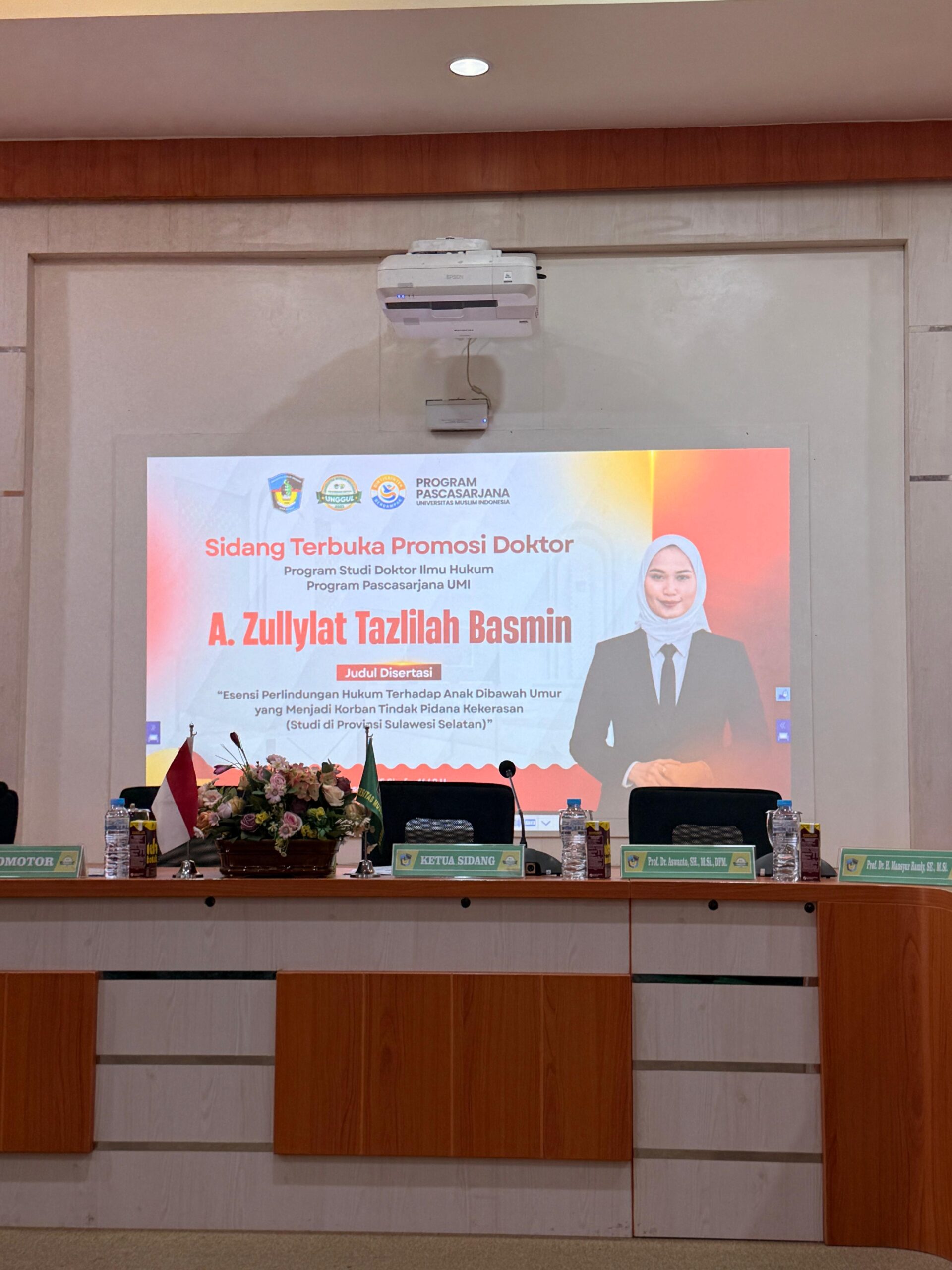 Raih Gelar Doktor, Ketua STIKES Datu Kamanre Tegaskan Hukum Jaga Martabat dan Melindungi
