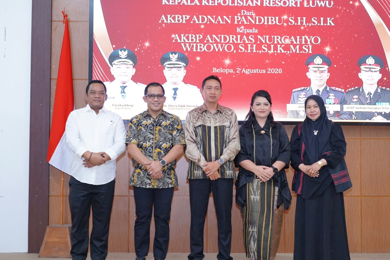 Resmi Jabat Kapolres Luwu, AKBP Andrias Nurcahyo Siap Perkuat Sinergi Daerah