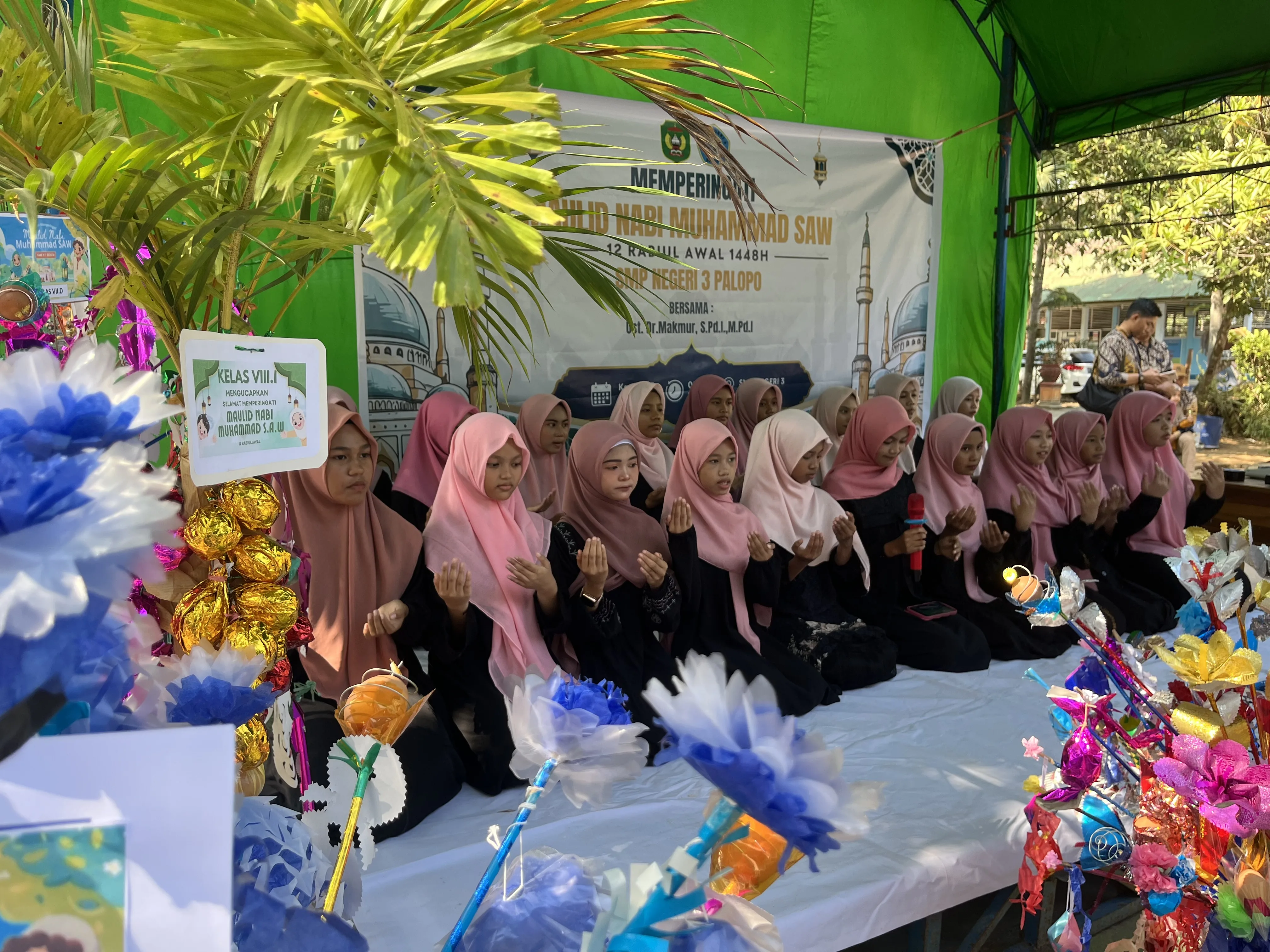 Video Momen Maulid Nabi Muhammad SAW di SMPN 3 Palopo, Kepala Sekolah Pesankan 5 Karakter Rasulullah
