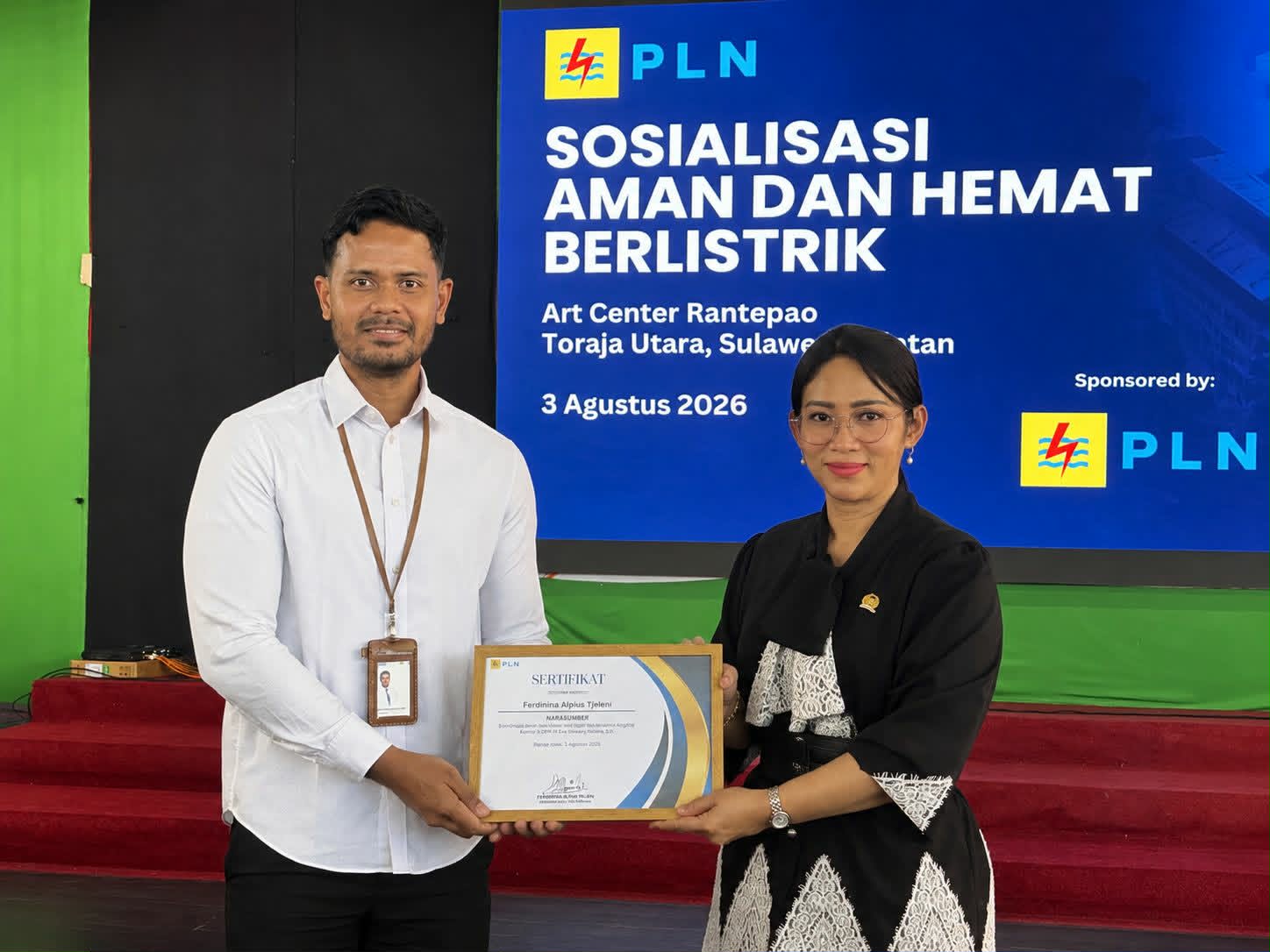 PLN UP3 Palopo dan DPR RI Perkuat Edukasi Listrik Aman dan Hemat untuk Masyarakat Toraja