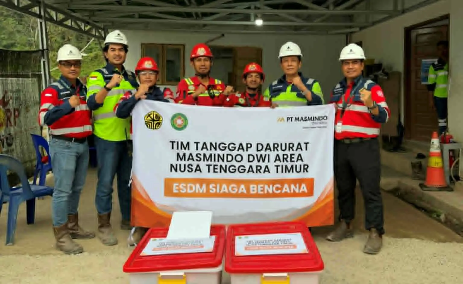 Peduli Korban Gempa, PT MDA Berangkatkan Tim ERT untuk Bergabung dalam Misi ESDM Siaga Bencana di NTT
