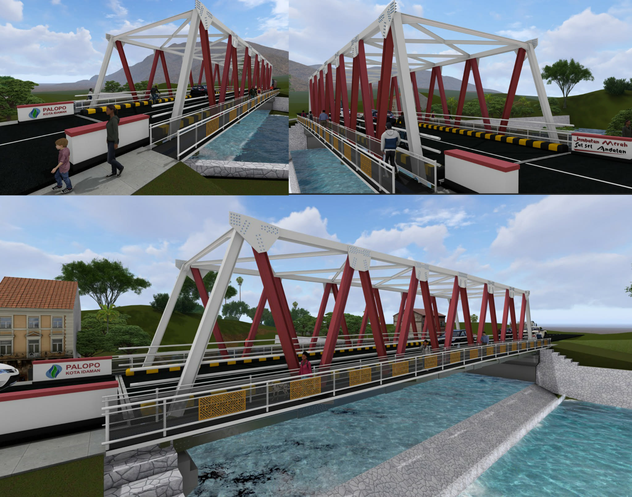 Sharing Anggaran Pemkot Palopo dengan Pemprov Sulsel, Pembangunan Jembatan Akhmad Razak Dimulai Akhir Agustus 2026