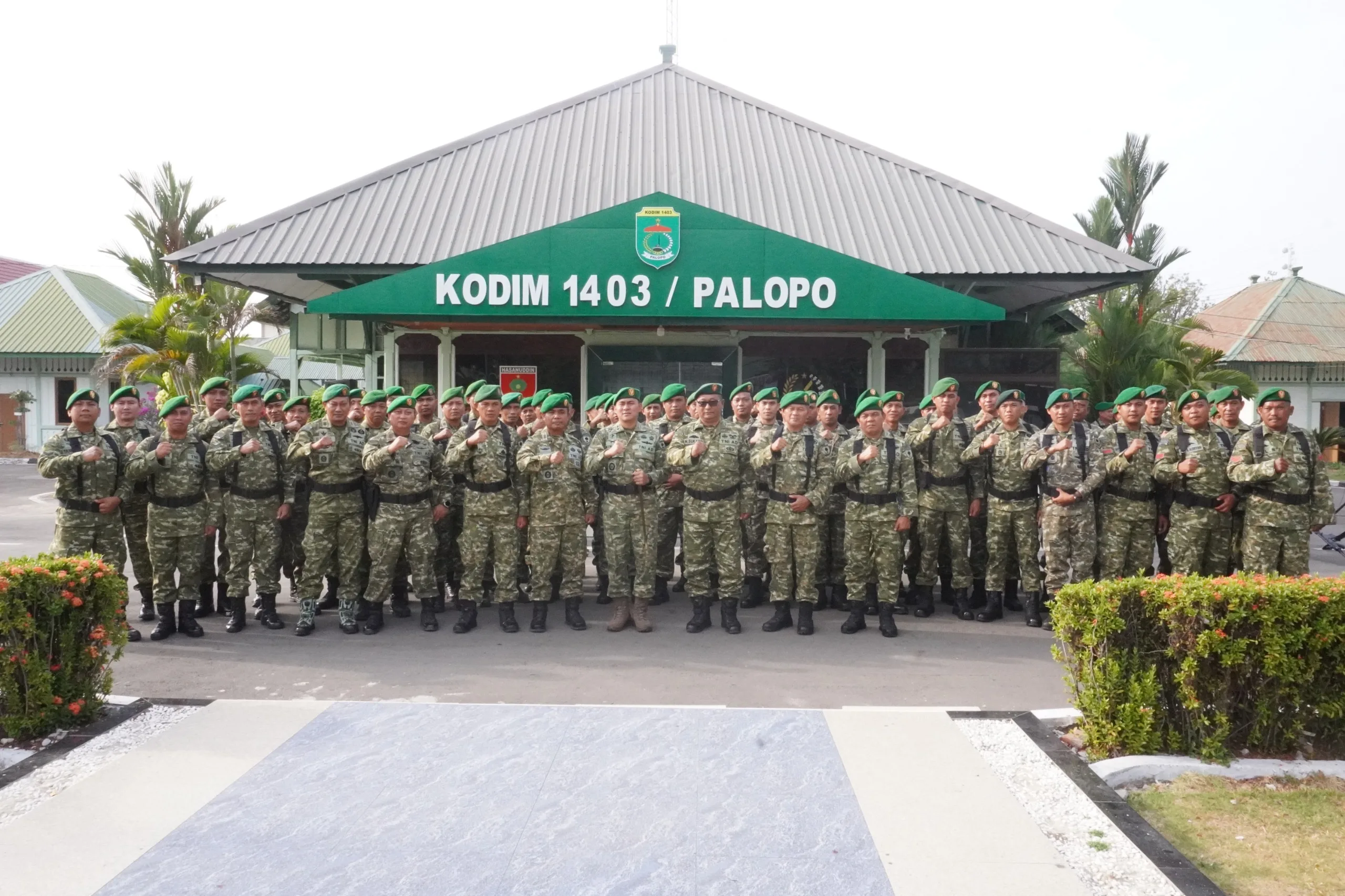 Peringati Haornas ke-43, Dandim 1403 Palopo: Prajurit TNI Harus Solid dan Sehat