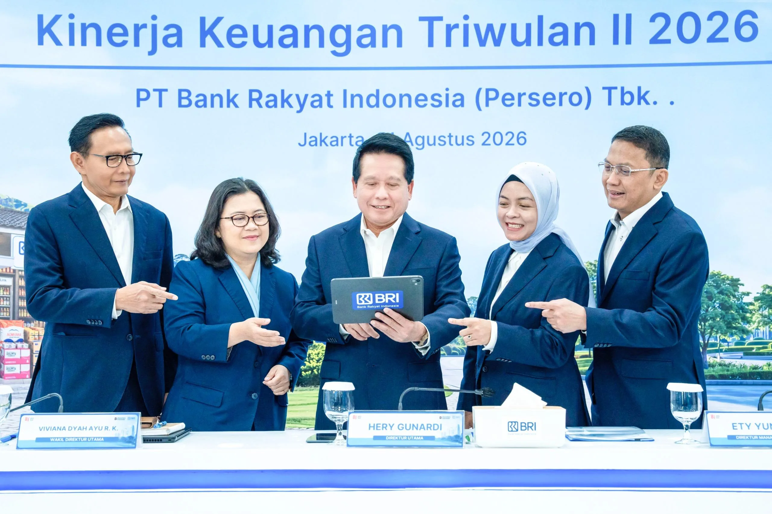 BRI Bukukan Laba Rp31,2 Triliun hingga Triwulan II 2026