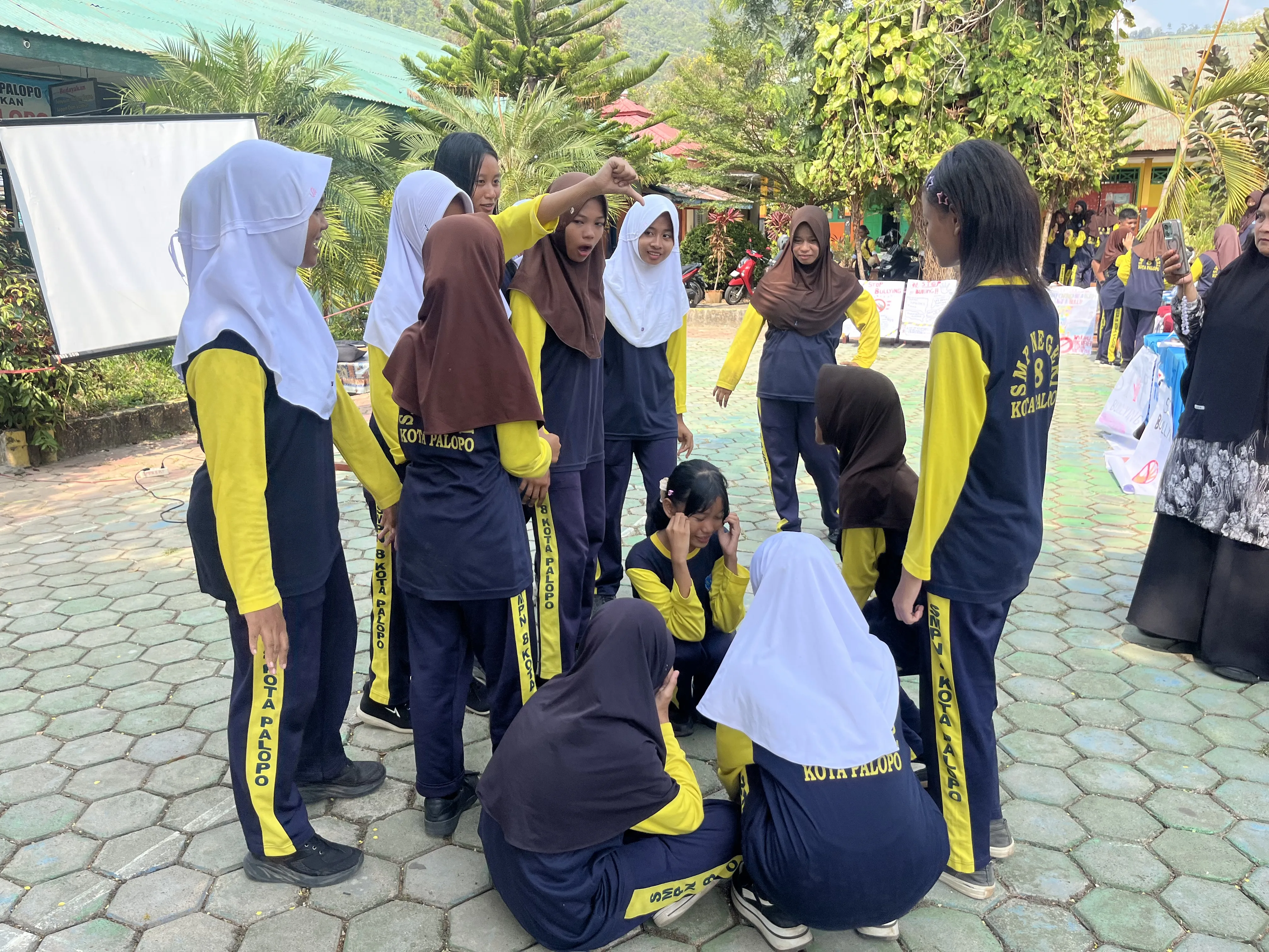 Gelar Karya Kokurikuler, SMPN 8 Palopo Angkat Isu Perundungan dan Lingkungan Aman