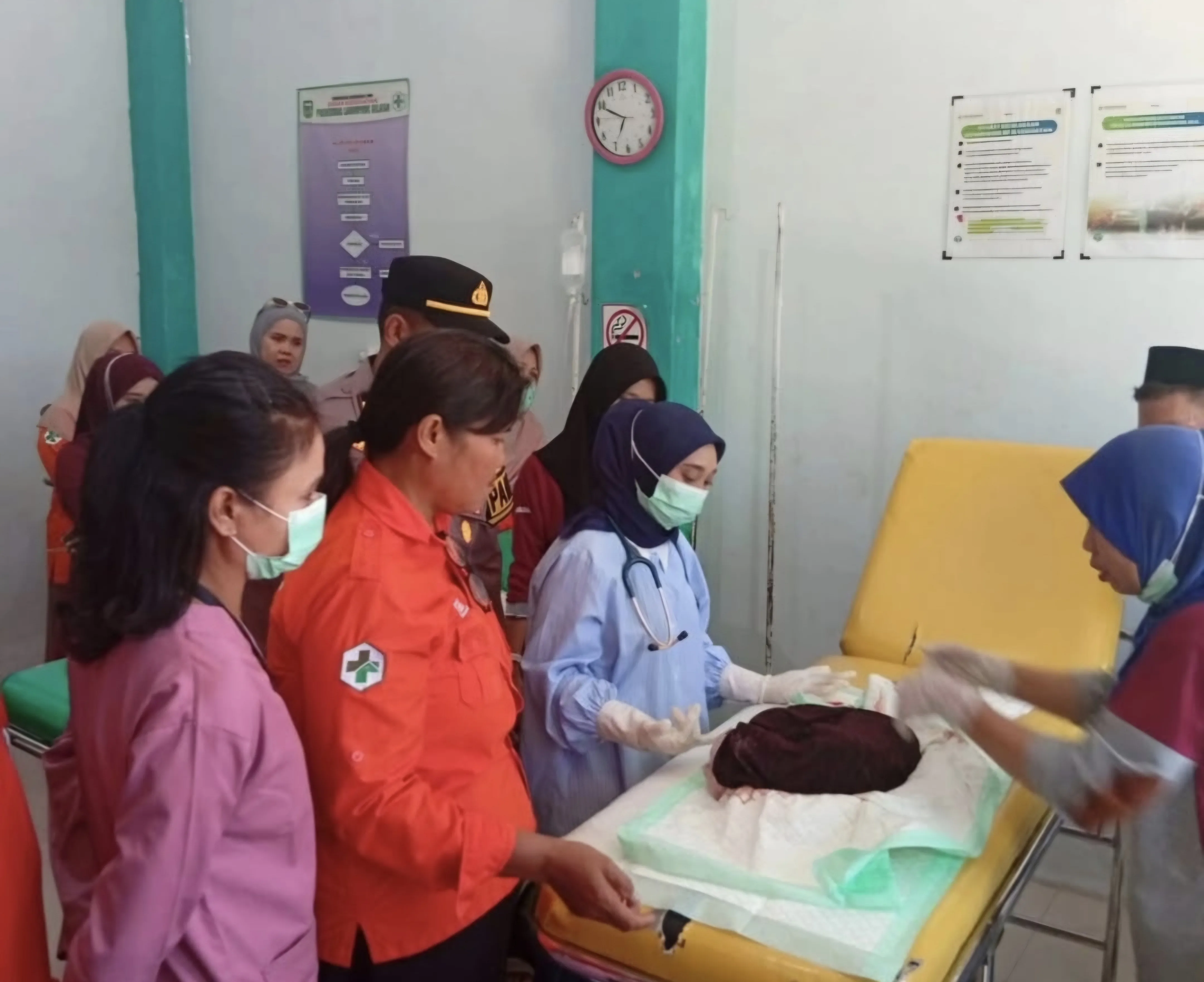 Penemuan Bayi Tak Bernyawa Gegerkan Puskesmas Larompong Selatan