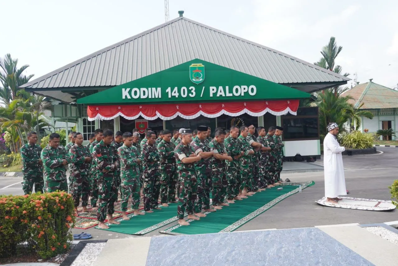 Kodim 1403 Palopo Gelar Salat Istisga Akibat Kemarau Panjang, Malam Harinya Sejumlah Wilayah di Luwu Raya Diguyur Hujan Lebat