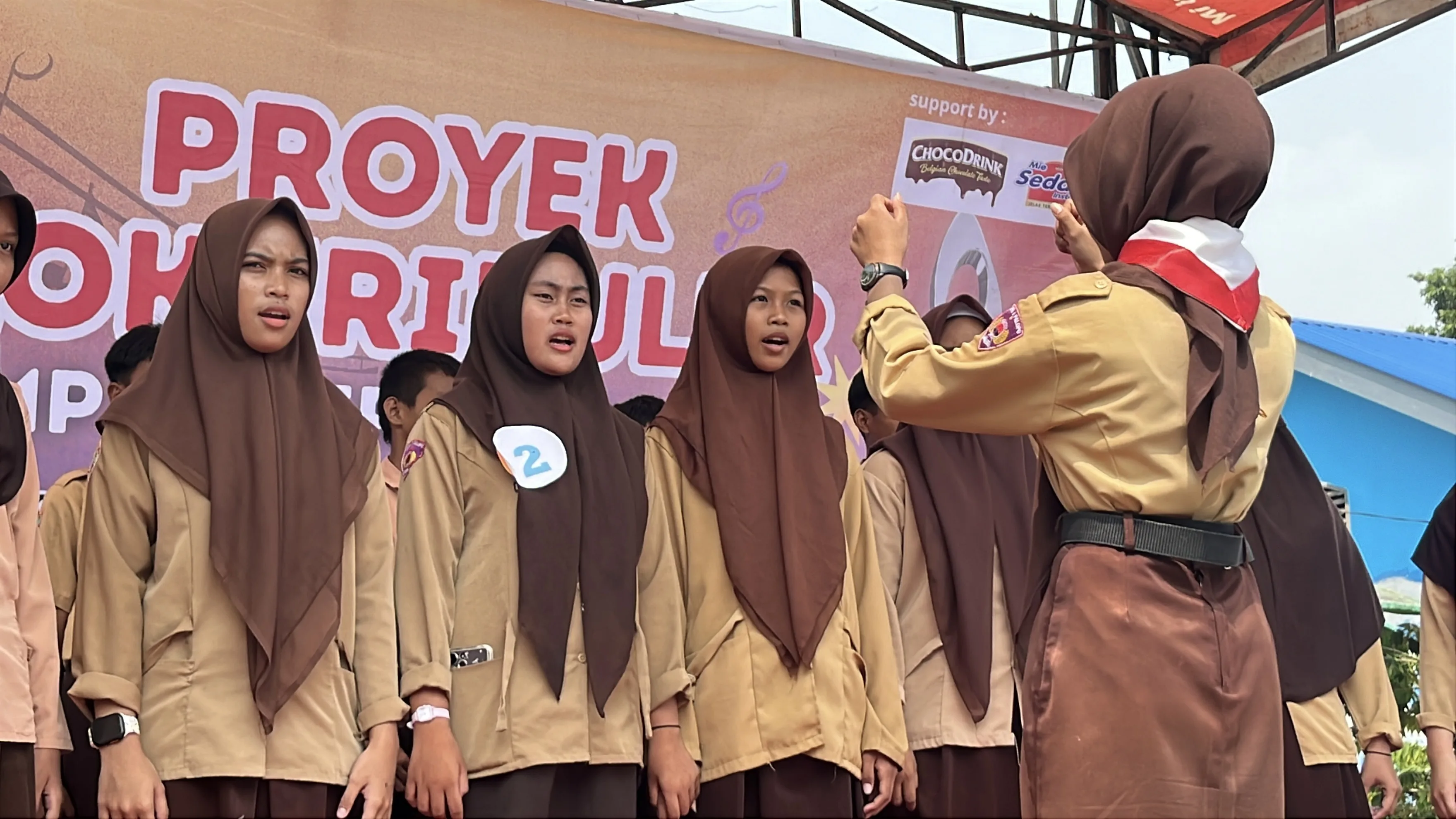 Angkat Keragaman Lagu Daerah Indonesia, SMP Negeri 4 Palopo Gelar Karya Kokurikuler,