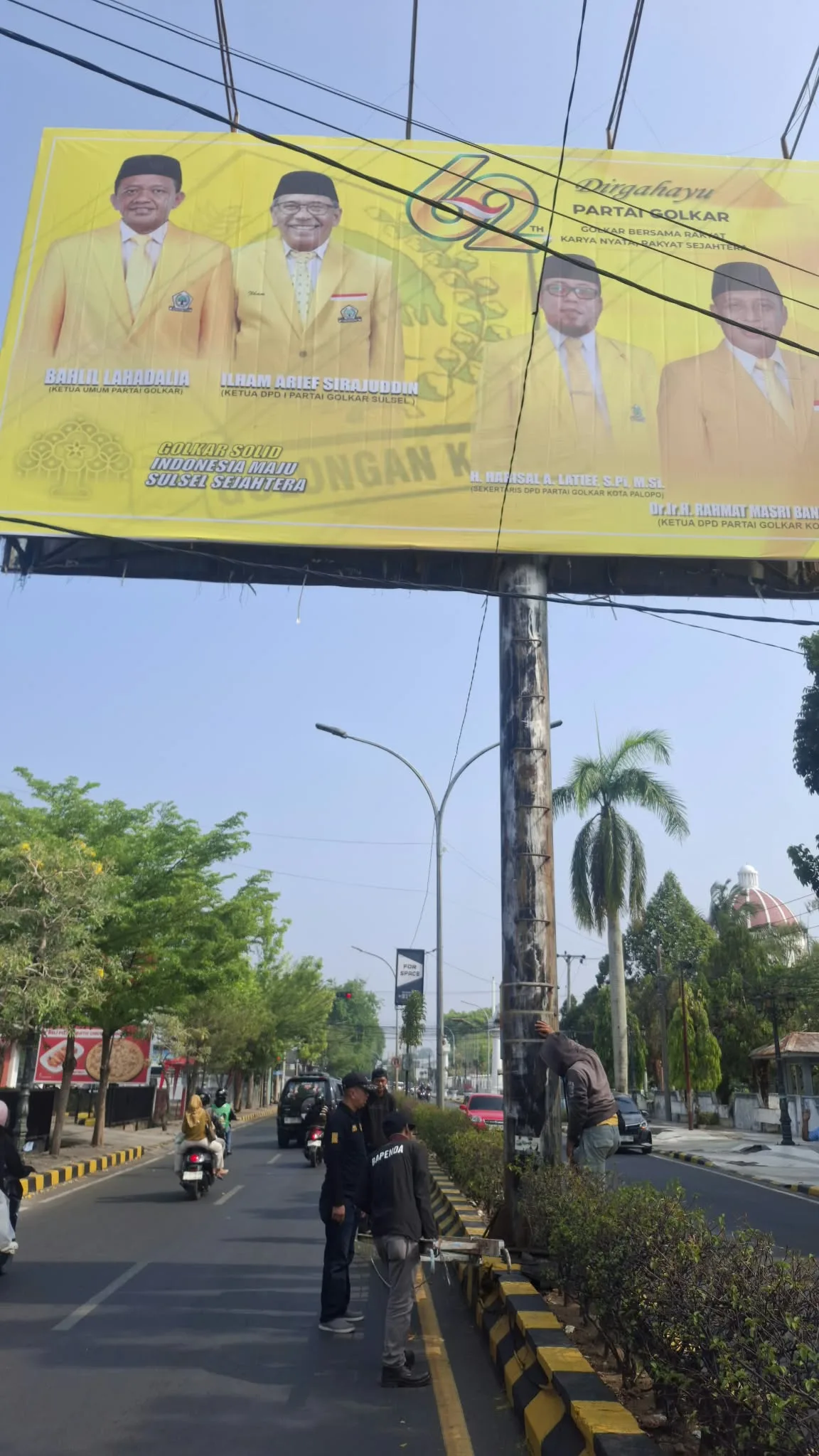 Legislator Golkar Minta Penertiban Baliho Adil dan Tidak Diskriminatif, Kepala DPMPTSP Palopo: Sesuai Aturan, Tak Ada Tebang Pilih