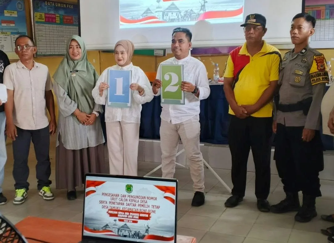 Khawatir Suami Lawan Kotak Kosong, Alumni UNCP Palopo Ini Pilih Jadi Lawan Suami di Pilkades Tamuku Lutra