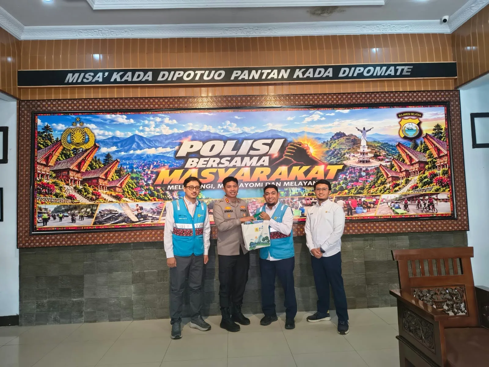 Bersatu Menjaga Aset, Berkomitmen Menjaga Terang: PLN Makale Perkuat Sinergi dengan Polres Tana Toraja